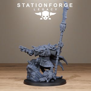 Legacy Rotfang Master / Station Forge Miniature in resina 16k / 28 mm 32 mm Wargaming da tavolo / Non dipinte immagine 8
