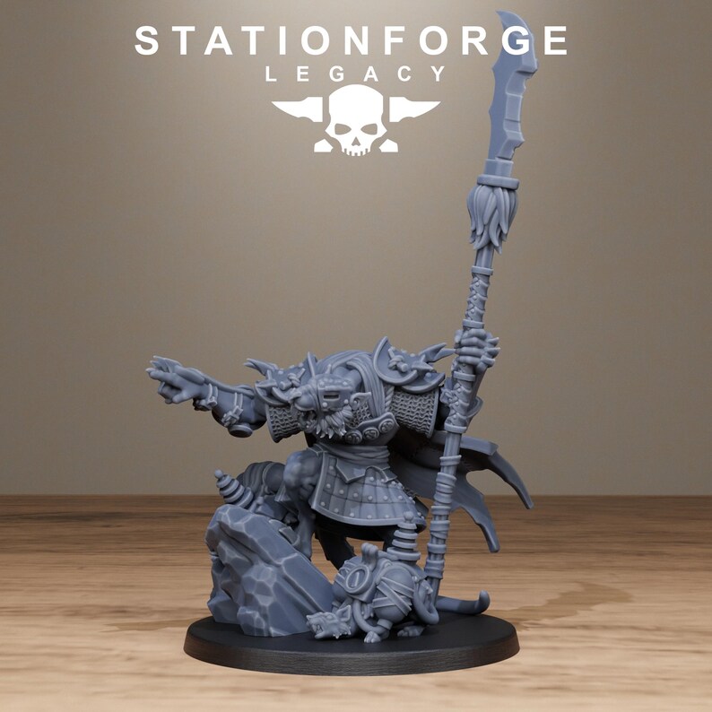 Legacy Rotfang Master / Station Forge Miniature in resina 16k / 28 mm 32 mm Wargaming da tavolo / Non dipinte immagine 8