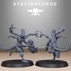 Raticus Technoclaw | Station Forge 16k Resin Miniatures | 28mm 32mm Tabletop Wargaming | Unpainted image 7