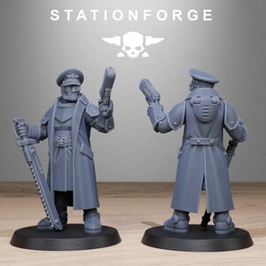 Königliche Garde-Vollstrecker | Station Forge 16k Resin-Miniaturen | 28 mm/32 mm Tabletop-Wargaming | Unbemalt Bild 10