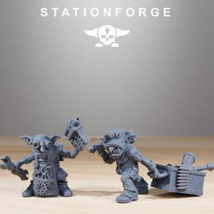 Orkaz Dragon Bomba | Station Forge 16k Resin Miniatures | 28mm 32mm Tabletop Wargaming | Unpainted image 7