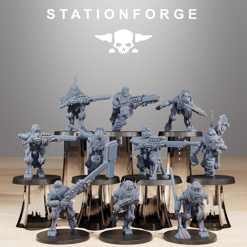 Aasetershalflingen | Station Forge 16k Resin Miniatures | 28 mm 32 mm Tafelbladoorlogsspellen | Ongeverfd afbeelding 2