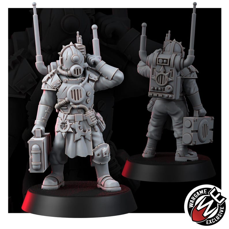 Commandogroep Chaos Renegades of Pain | 16k Resin Miniatures | 28 mm 32 mm Tafelblad Wargaming | Ongeverfd afbeelding 10