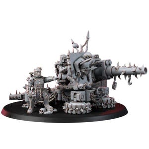 Chaos Renegades Of Pain Agony Guns | 16k Resin Miniatures | 28mm 32mm Tabletop Wargaming | Unpainted image 10