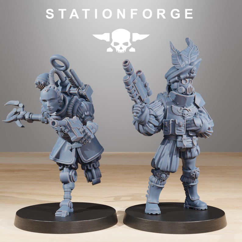 Royalguard Starfly | Station Forge 16k Resin Miniatures | 28mm 32mm Tabletop Wargaming | Unpainted image 4