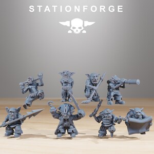 Gobs Short Pearl Battle Ship | Station Forge 16K Resin Miniature (28mm/32mm Scale) image 7