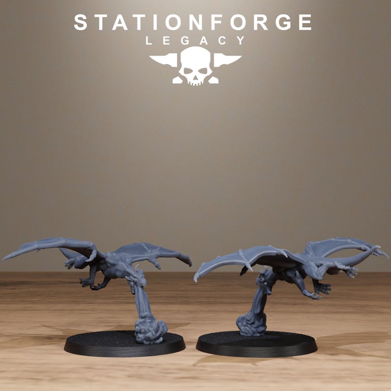 Solaris Dragon Squad | Station Forge 16k Resin Miniatures | 28mm 32mm Tabletop Wargaming | Unpainted image 6