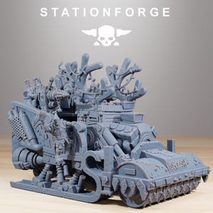 Orkaz Festivator | 16k Resin Miniatures | 28mm 32mm Tabletop Wargaming | Unpainted image 4