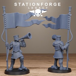 Infanterie Legacy Thorncrest | Figurines en résine Station Forge 16k | 28 mm et 32 mm | Jeux de figurines | Non peintes image 4