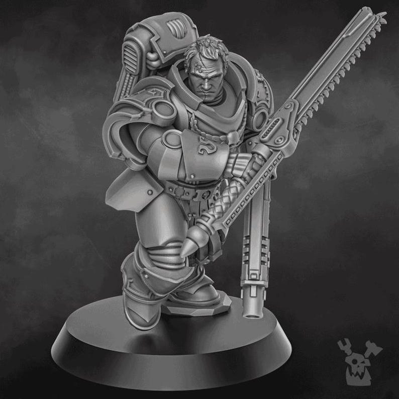 Caelus | 16k Resin Miniatures | 28mm 32mm Tabletop Wargaming | Unpainted image 5
