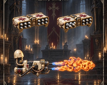 Eternal Crusaders - Termi Heavy Weapons - 16k Resin - GreyTide Studio - Templar Warriors / Space Warriors / Bitz / Wargaming / Grimdark