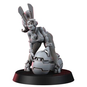 Coalition Easter Bunny | 16k Resin Miniatures | 28mm 32mm Tabletop Wargaming | Unpainted image 4