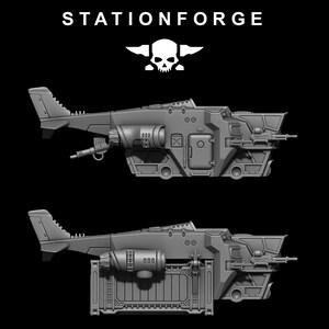 Scavenger Cutlass | Station Forge 16k Resin Miniatures | 28mm 32mm Tabletop Wargaming | Unpainted image 8