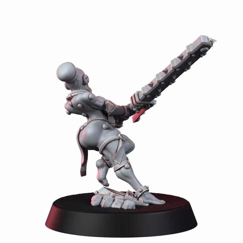 Sisters In Heresy Repentium Squad | 16k Resin Miniatures | 28mm 32mm Tabletop Wargaming | Unpainted image 6