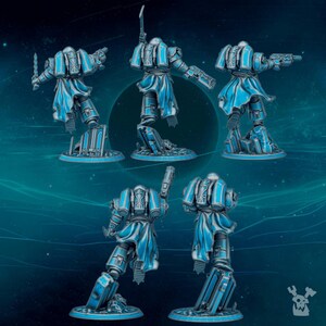Scylla - Assault Brothers Squad Kit - 16k Resin - DakkaDakka - Knights / Space Warriors / Bitz / Tabletop / Grimdark image 5