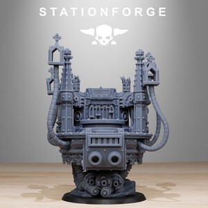 Vodalites Pulpit | Station Forge 16k Resin Miniatures | 28mm 32mm Tabletop Wargaming | Unpainted image 5