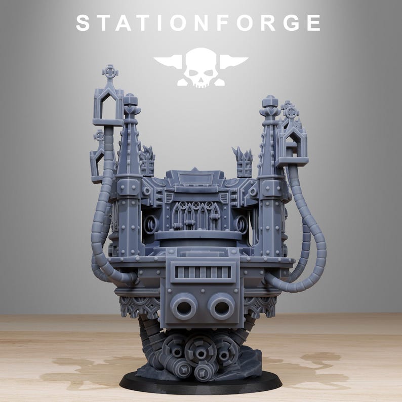 Vodalites Pulpit | Station Forge 16k Resin Miniatures | 28mm 32mm Tabletop Wargaming | Unpainted image 5