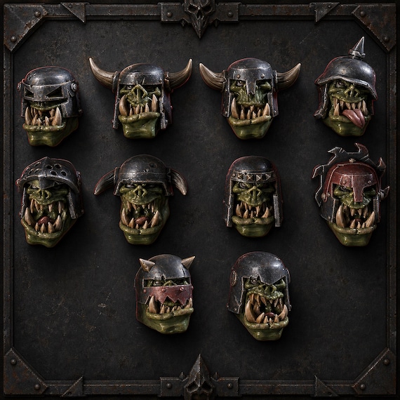 Orc Heads Pack