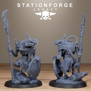 Legacy Rotfang Melee Infantry | Station Forge 16k Resin Miniatures | 28mm 32mm Tabletop Wargaming | Unpainted image 4
