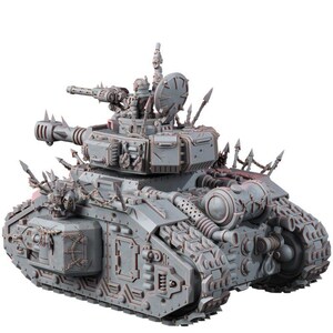 Chaos Degrader Battle Tank | 16k Resin Miniatures | 28mm 32mm Tabletop Wargaming | Unpainted image 4