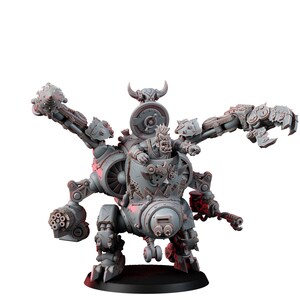 Dreadnought a Jato Ork | Miniaturas de Resina 16k | 28 mm 32 mm para Jogos de Mesa | Sem Pintura imagem 3