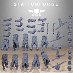 Grimguard Battle Tank 2 | Station Forge 16k Resin Miniatures | 28mm 32mm Tabletop Wargaming | Unpainted image 7