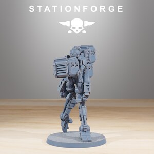 Scavenger Wayfarer Part 1 | Station Forge 16k Resin Miniatures | 28mm 32mm Tabletop Wargaming | Unpainted image 7