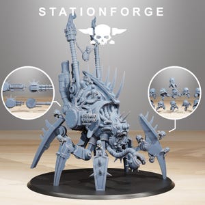 Pythonicus Swarm Spawner | Station Forge 16k Resin Miniatures | 28mm 32mm Tabletop Wargaming | Unpainted image 2