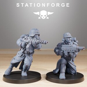 Grimguard Builder Kit | Station Forge 16k Resin Miniatures | 28mm 32mm Tabletop Wargaming | Unpainted image 9