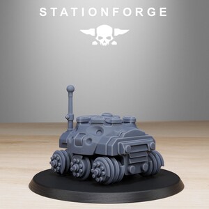 Grimguard Bombardiers | Station Forge 16k Resin Miniatures | 28mm 32mm Tabletop Wargaming | Unpainted image 8