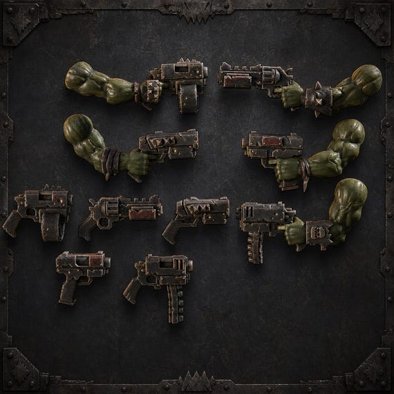 Pistol Pack 1 - Orc Bits Kit