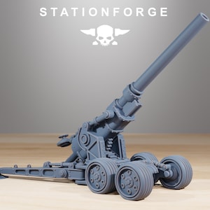 Grimguard Heavy Artillery | Station Forge 16k Resin Miniatures | 28mm 32mm Tabletop Wargaming | Unpainted image 7