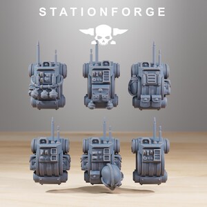 Frontliners Infantry | Station Forge 16k Resin Miniatures | 28mm 32mm Tabletop Wargaming | Unpainted image 10