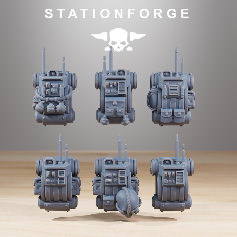 Frontliners Infantry | Station Forge 16k Resin Miniatures | 28mm 32mm Tabletop Wargaming | Unpainted image 10