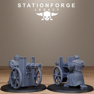 Legacy Thorncrest Blasmen | Station Forge 16k Resin Miniatures | 28mm 32mm Tabletop Wargaming | Unpainted image 4