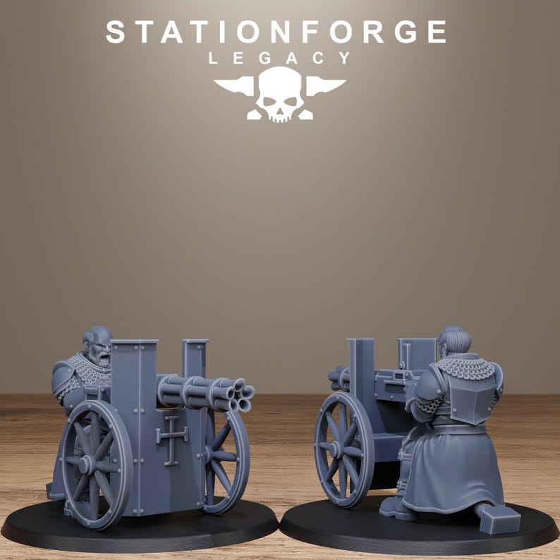 Legacy Thorncrest Blasmen | Station Forge 16k Resin Miniatures | 28mm 32mm Tabletop Wargaming | Unpainted image 4