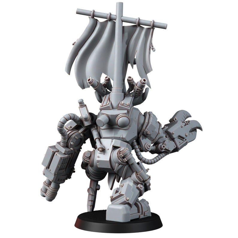 Ork Mega Armoured Bulorks | 16k Resin Miniatures | 28mm 32mm Tabletop Wargaming | Unpainted image 11