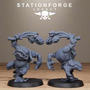 Legacy Bobkin Gobs | Station Forge 16k Resin Miniatures | 28mm 32mm Tabletop Wargaming | Unpainted image 5
