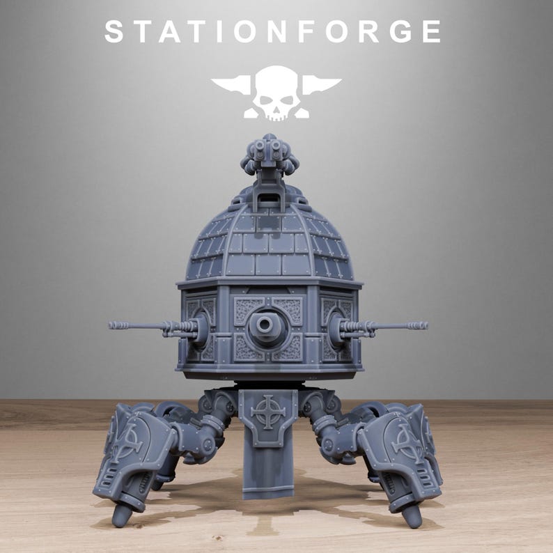 Vodalite Crawler | Station Forge 16k Resin Miniatures | 28mm 32mm Tabletop Wargaming | Unpainted image 6