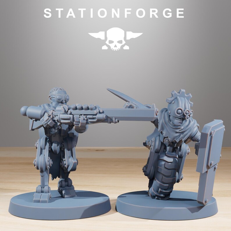 Aasetershalflingen | Station Forge 16k Resin Miniatures | 28 mm 32 mm Tafelbladoorlogsspellen | Ongeverfd afbeelding 7