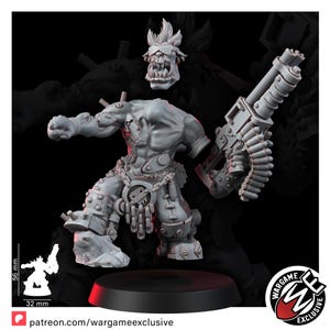 Ork Mad Riders Yoofs With Shootahs | 16k Resin Miniatures | Tabletop Wargaming (Unpainted) image 9