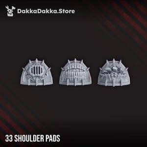 Cursed Bone Shredders Squad – 16K Resin Miniatures (28mm 32mm Wargaming) image 8