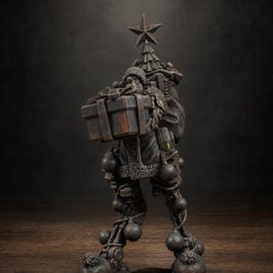 Scavenger Festive Wayfarer | Station Forge 16k Resin Miniatures | 28mm 32mm Tabletop Wargaming | Unpainted image 1