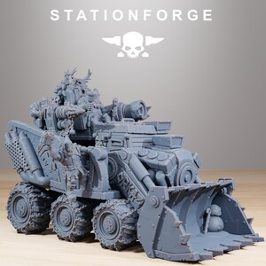Orkaz Festivator | 16k Resin Miniatures | 28mm 32mm Tabletop Wargaming | Unpainted image 3
