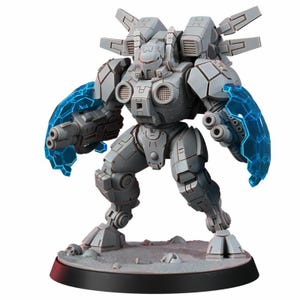 Horizon Battlesuit | 16k Resin Miniatures | 28mm 32mm Tabletop Wargaming | Unpainted image 2