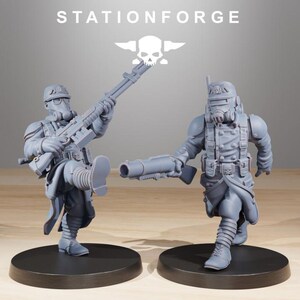 Grimguard Builder Kit | Station Forge 16k Resin Miniatures | 28mm 32mm Tabletop Wargaming | Unpainted image 5