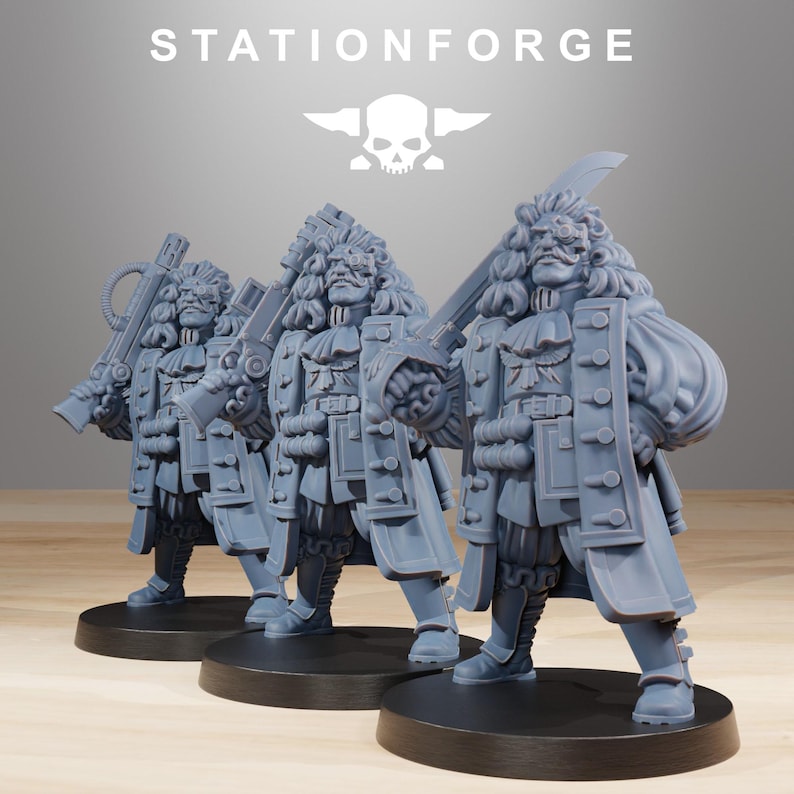 Royalguard Starfly | Station Forge 16k Resin Miniatures | 28mm 32mm Tabletop Wargaming | Unpainted image 3