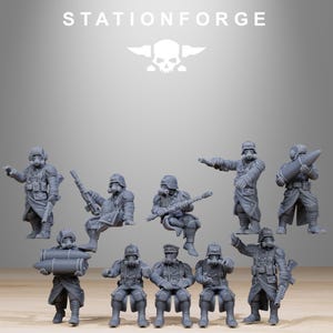 Grimguard Artillery Vehicle | Station Forge 16k Resin Miniatures | 28mm 32mm Tabletop Wargaming | Unpainted image 7