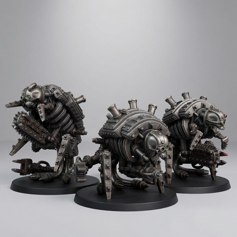 Scavenger Assassinators | Station Forge 16k Resin Miniatures | 28mm 32mm Tabletop Wargaming | Unpainted image 6