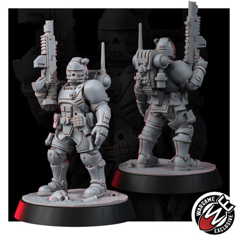 Wargame Exclusive June Bounty | 16k Resin Miniatures | 28mm 32mm Tabletop Wargaming | Unpainted image 4
